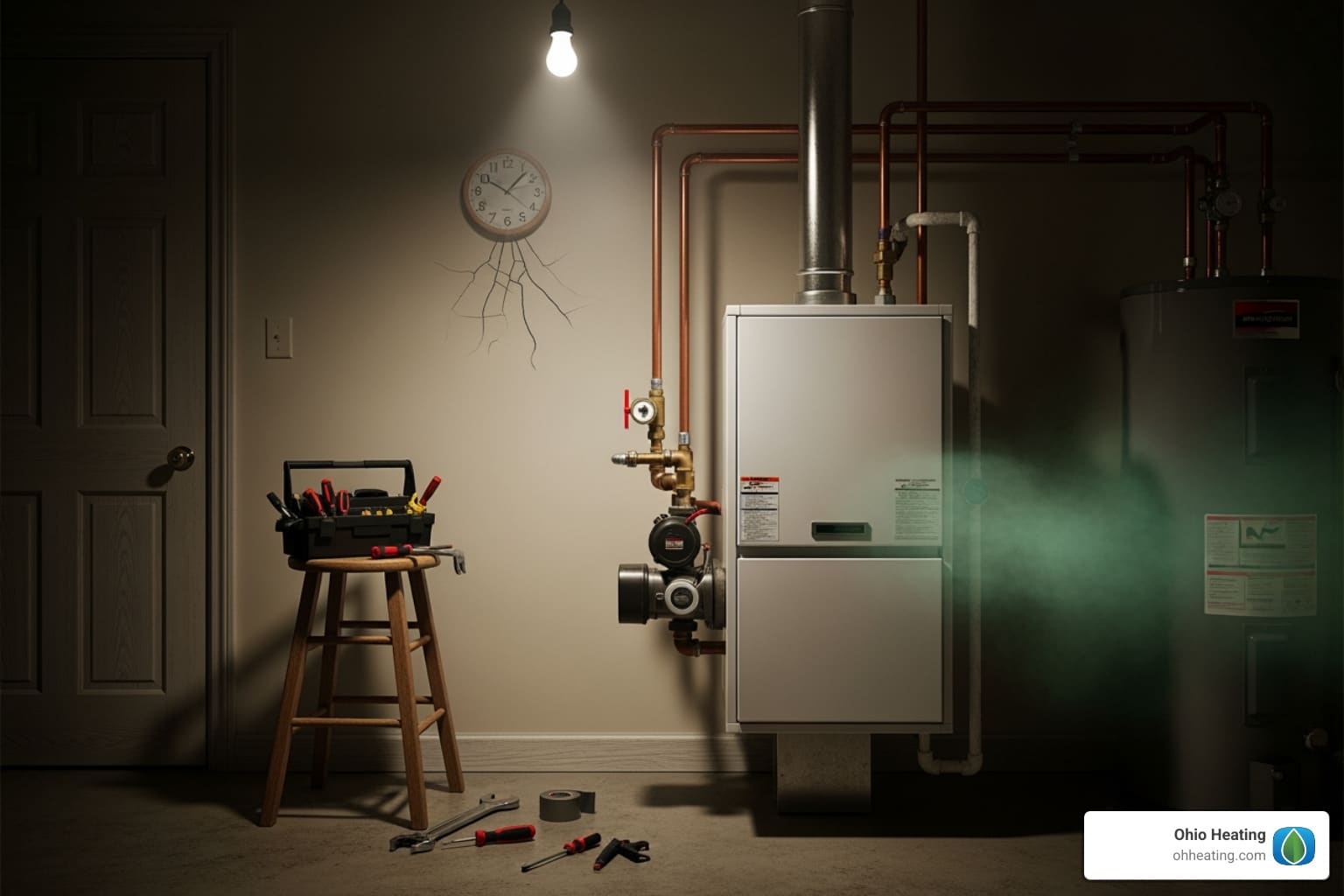 Boiler carbon monoxide